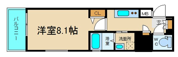 ベラジオ京都西大路の物件間取画像